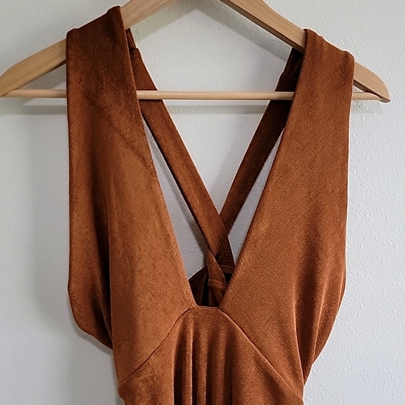 [*3 Items For $20 In Bundle*] NEW Wild Fable Dress Copper Size L - Picture 2 of 8